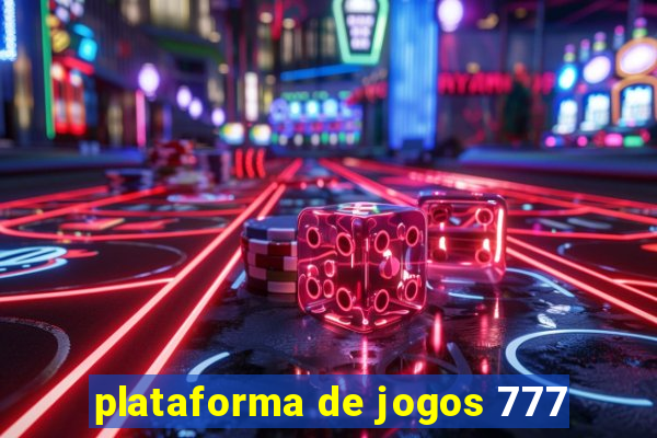 plataforma de jogos 777